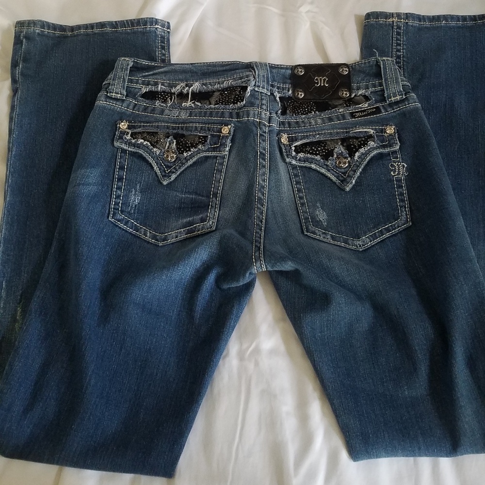 EUC Miss Me jeans, Size 31/L33
